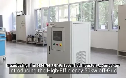 Solar Inverter 50kVA DC220V DC96V Split Phase 110V/220V