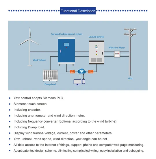 10kw 20kw 30kw 50kw off Grid Yaw Wind Turbine Charge Controller Yaw Wind Generator Charge Controller