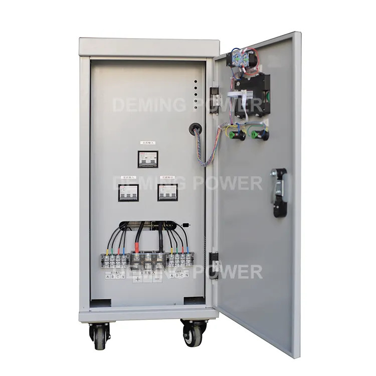 10kVA 20kVA 30kVA 50kVA 100kVA Three Phase in and Single Phase out Variable Frequency Power Supply AC Power Supply